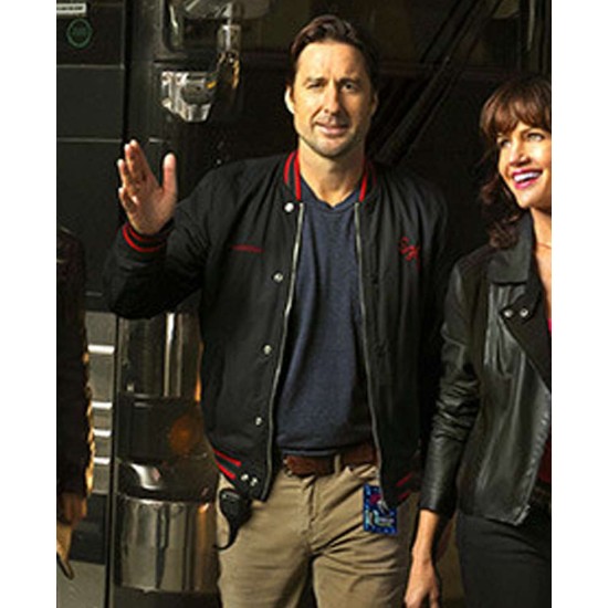 Luke Wilson Roadies Letterman Bill Hanson Jacket